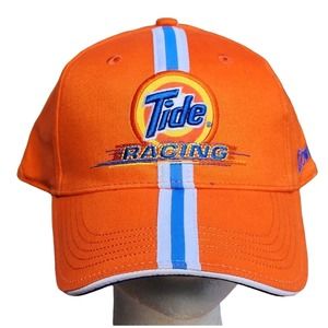 Tide Racing Strapback Adjustable Baseball Cap Embroidered 100% Cotton